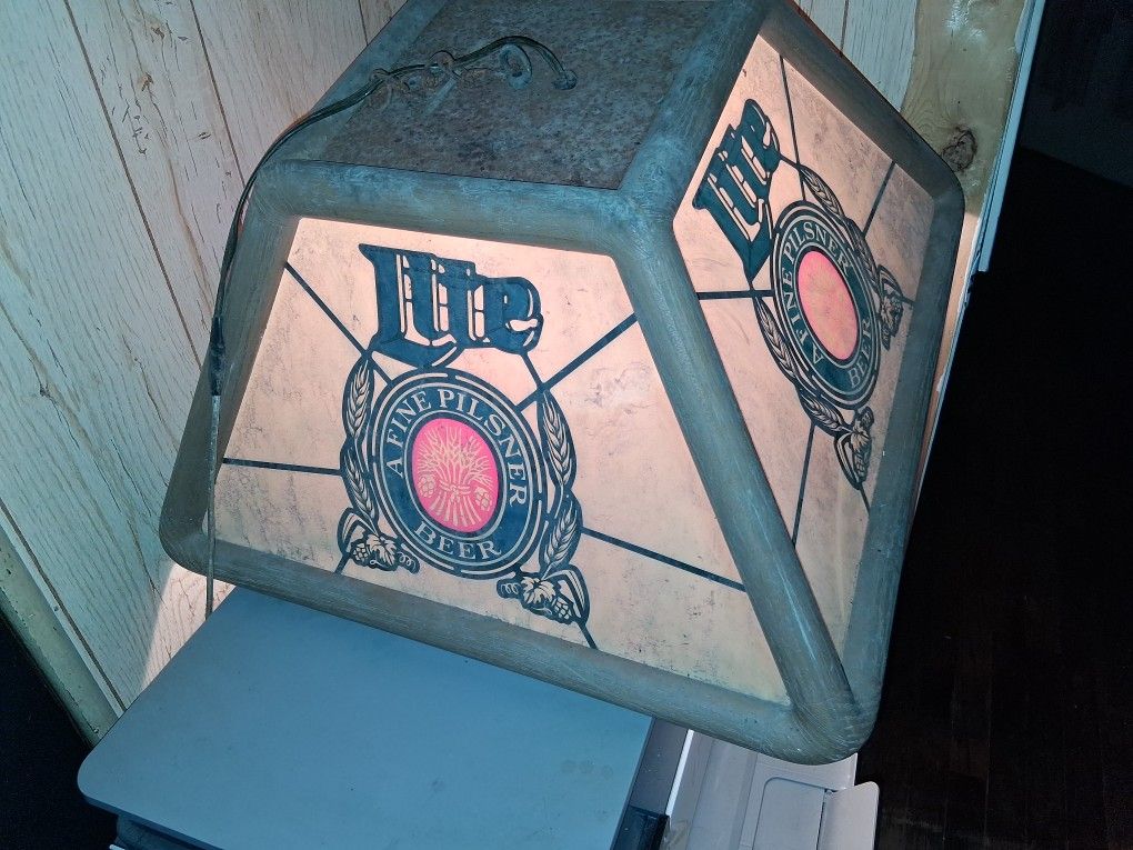Original Miller Lite Light.