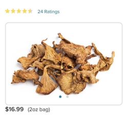 Organic dry golden chanterelle 有机鸡油菌250g/8oz