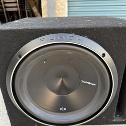 Single 12” Rockford Fosgate P3