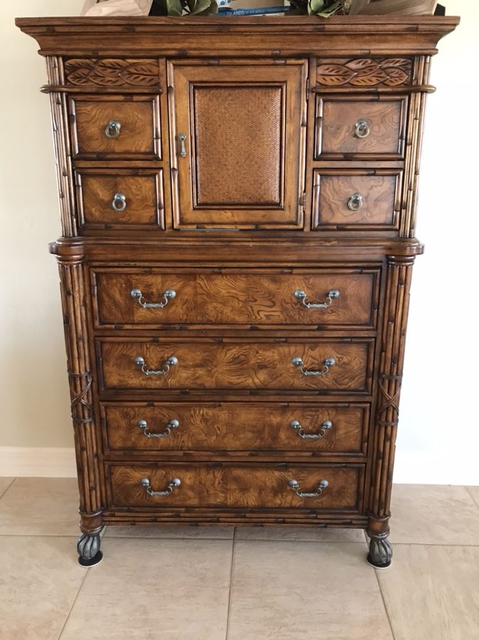 Tommy bahama style West Indies collection by American Signature chest of drawers