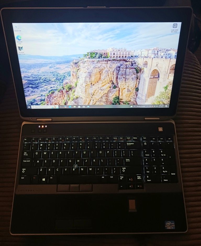 Fast! Intel Core i7 16" Laptop 16 GB RAM 500 GB SSD 1080P LCD Webcam Nvidia Graphics Windows Pro 64 Bit OS 