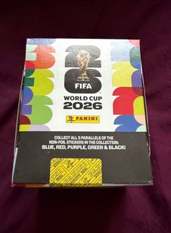 Panini World Cup sticker box
