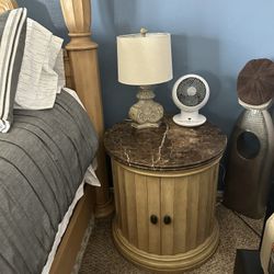 King Size Bed Frame And 2 Night Stands 