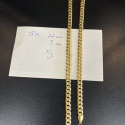 18k Necklaces 11g