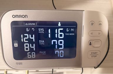 Omron Blood Pressure (Blue Tooth) Monitor BP 5450