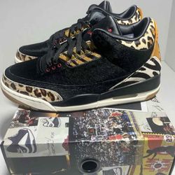 Air JORDAN 3 RETRO ANIMAL INSTINCT MEN SIZE 10.5