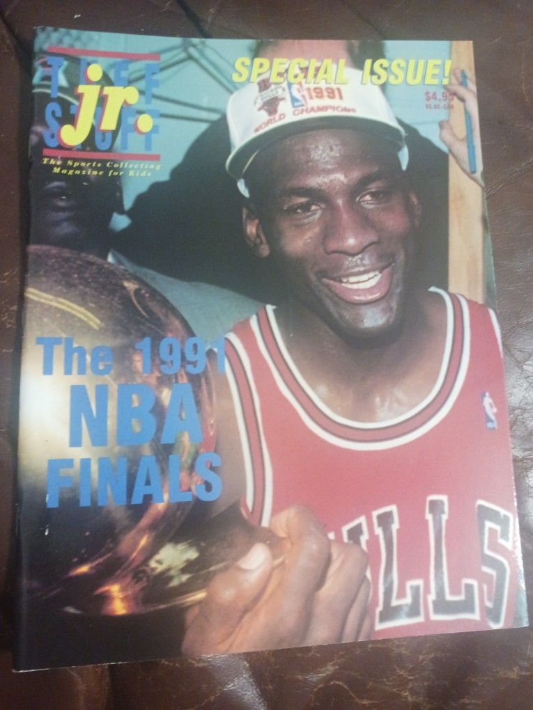 Tuff Stuff Jr. 1991 NBA Finals Special Issue/ Michael Jordan