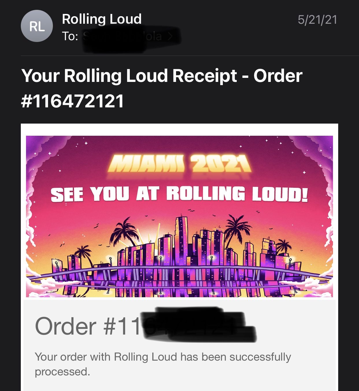 Rolling Loud Miami 2021 VIP Munchies Tickets