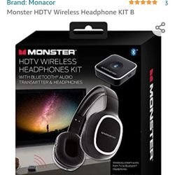 New Bluetooth Monster Headphones 