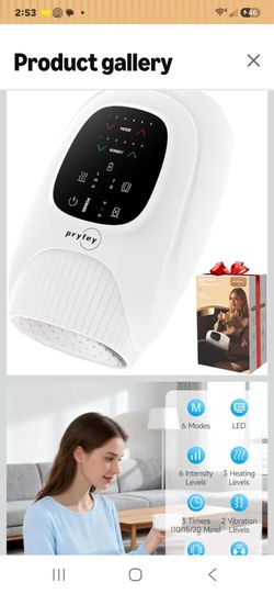 Pryfey smart hand massager