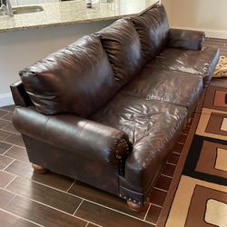 Leather Couch