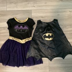 BAT GIRL COSTUME SIZE 4T-5T