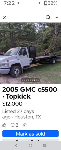 Top kick Flatbed