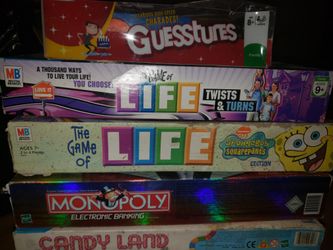 Assorted Board Games
