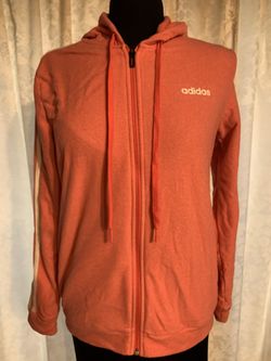 Adidas Hoodie Pink Women Size M
