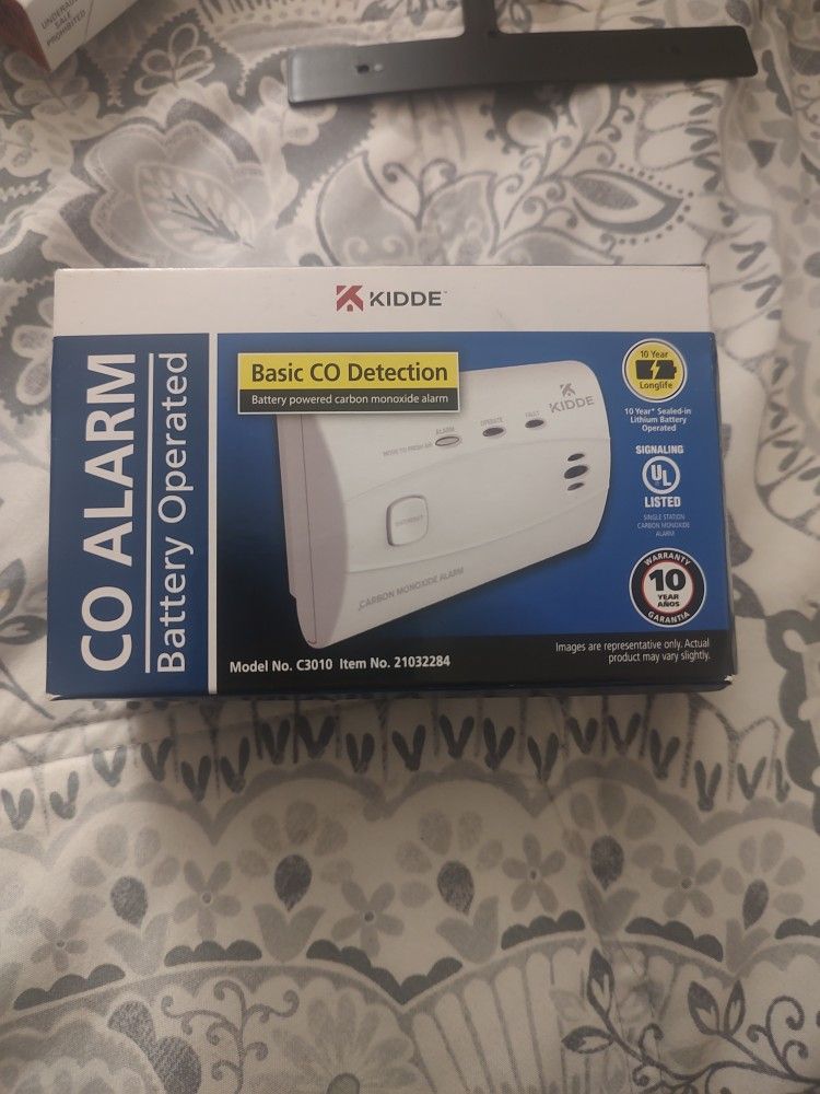 Carbon Monoxide Detector - Kidde(C3010)