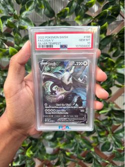 Pokemon 2022 Lugia V Silver Tempest PSA 10