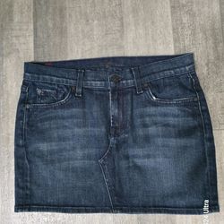 Seven For All Mankind Mini Skirt