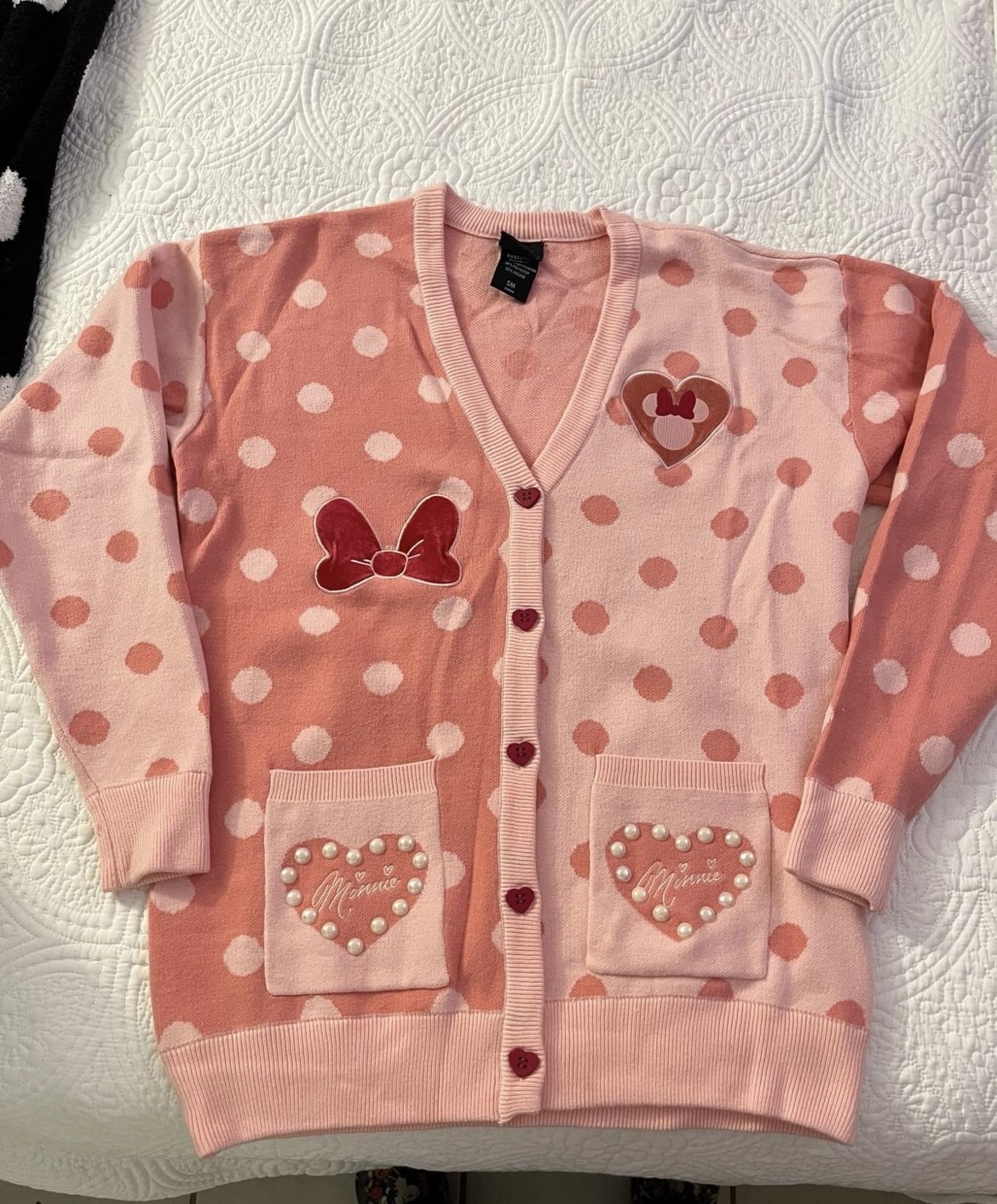 Disney Boxlunch Exclusive Valentine’s Cardigan