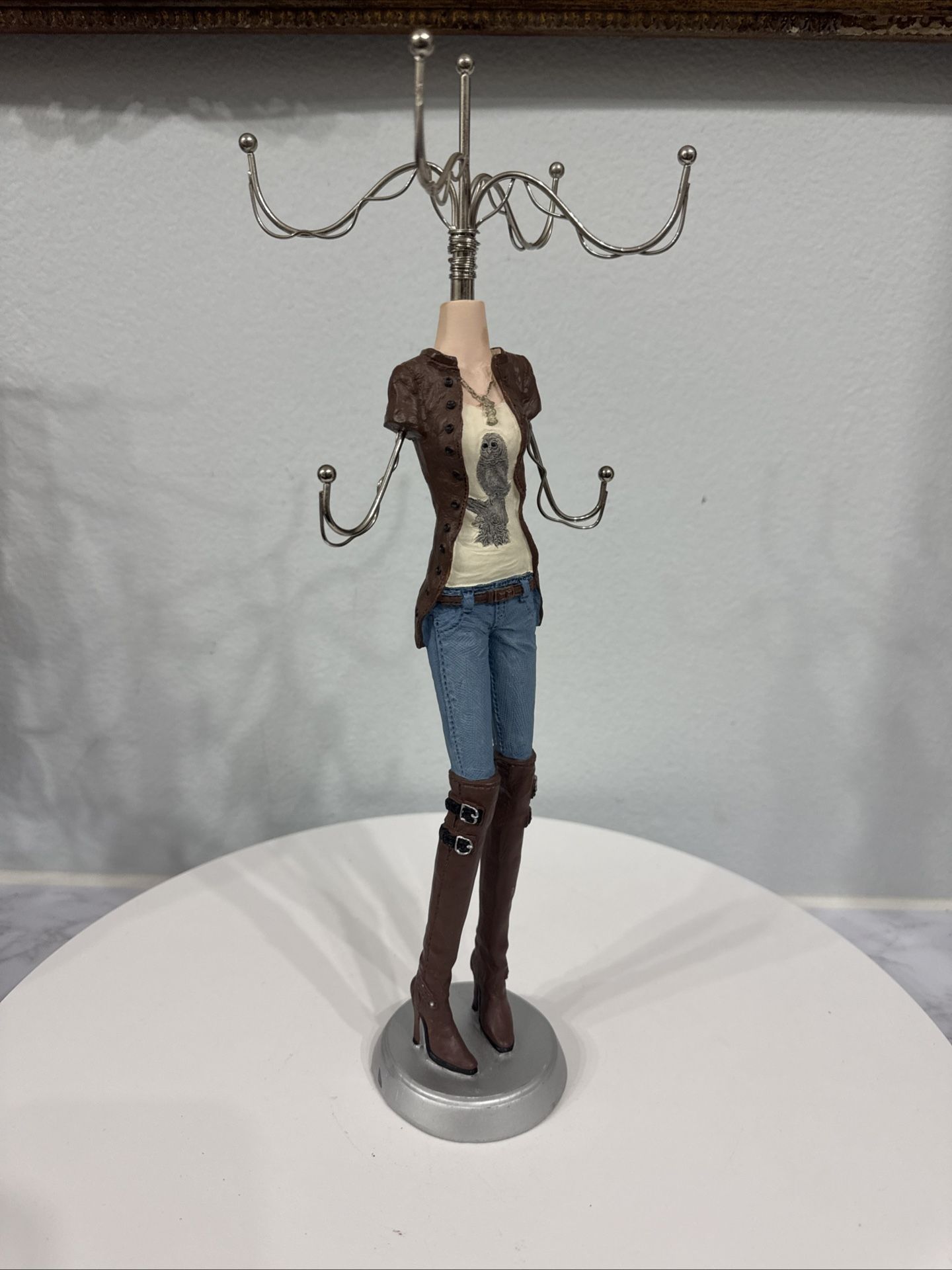 MANNEQUIN NECKLACE HOLDER Jewelry Stand Display