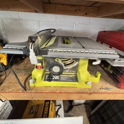 Ryobi Table Saw 10”