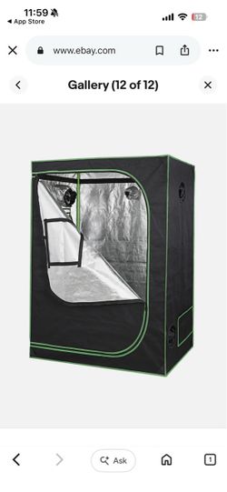 Indoor Grow Tent with Mylar Interior