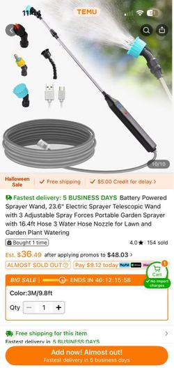 Rechargeable sprayer