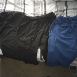 3 Women's Scrub Pants Lize Large 