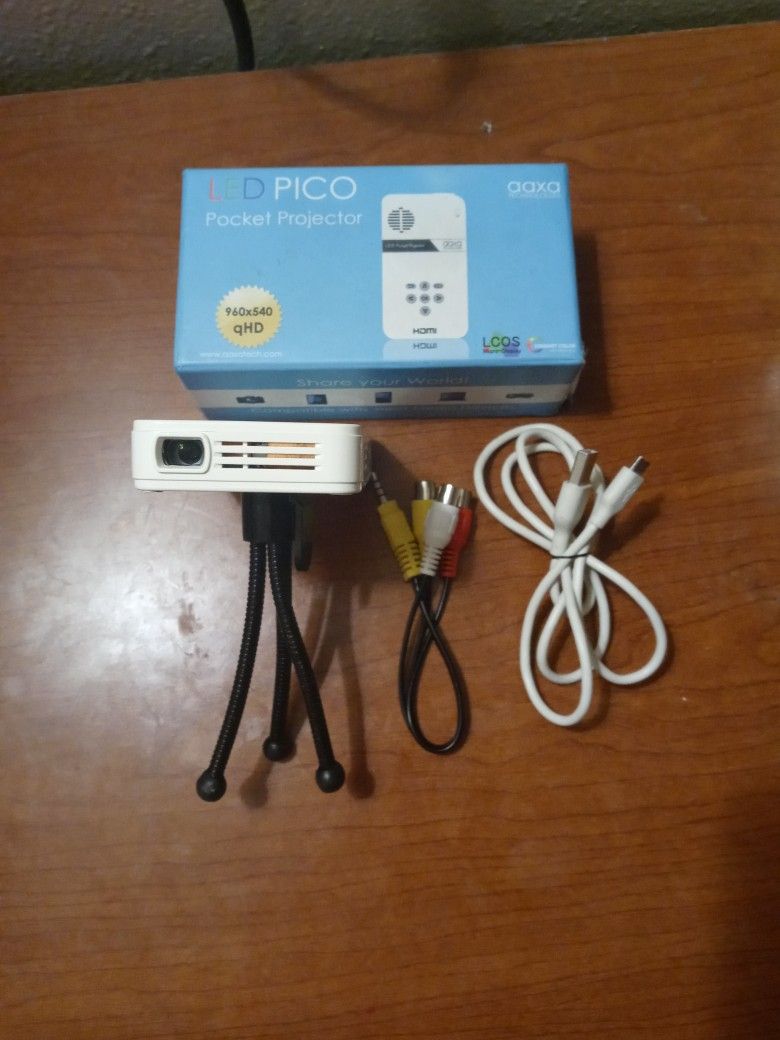 Mini LED Pico Portable Pocket Projector