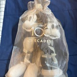 LE Minnie And Mickey Plush