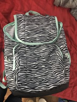Zebra embark backpack like new