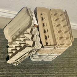 Empty Egg Containers 