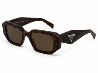Prada Milano Tortoise Square Sunglasses – Oversized Designer Shades