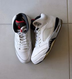 Jordan 5 white cement size 11