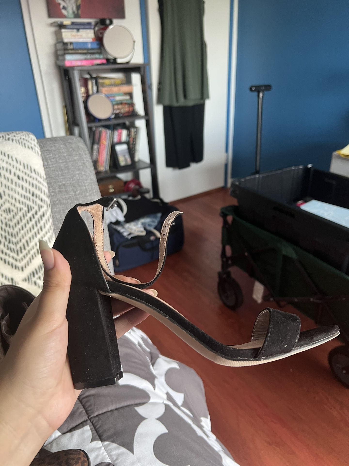 Madden Girl Black Heels 