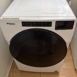 WHIRPOOL washer and gas dryer