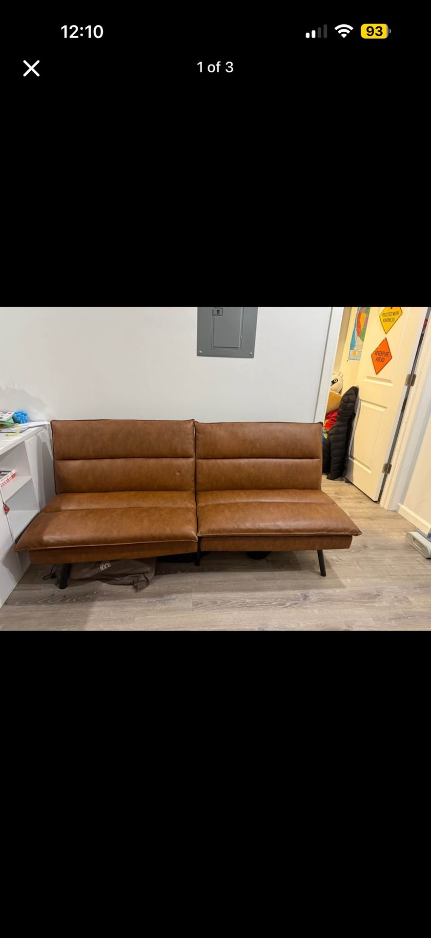 FULL Size FUTON COUCH PICK UP TODAY
