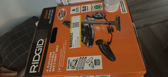 RIDGID WET DRY VAC