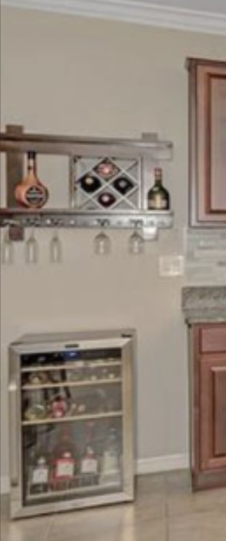 Wall Mount Wine Rack