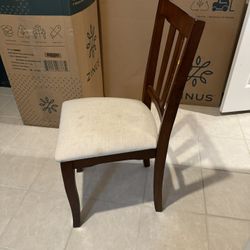 Dining Table Chair Set 5 Chairs 