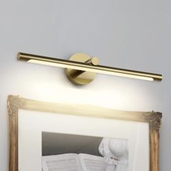 New 24” LED Picture Light Display Gold Gallery Lighting Fixture Dimmable Modern 3000K Warm White