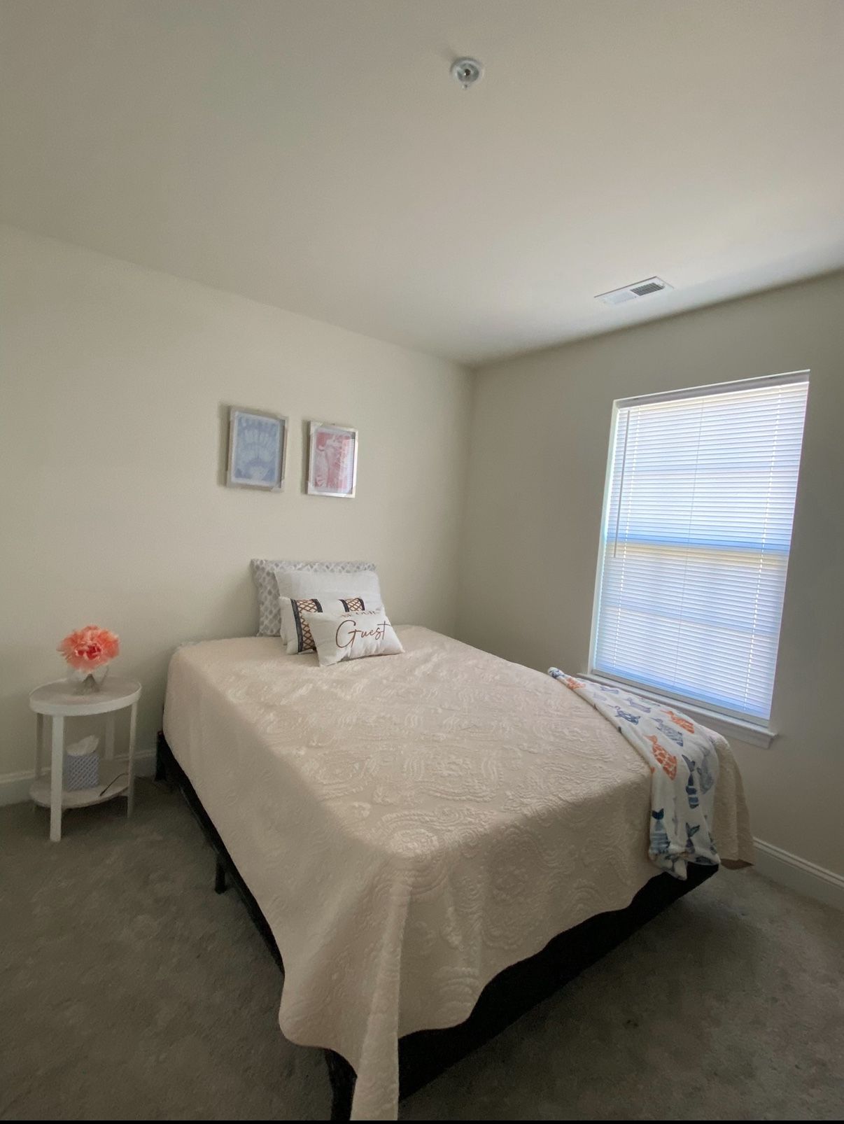 Full Bed With Mattress And Rails Frames
