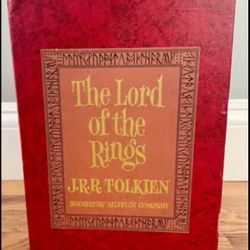 Vintage 1965 2nd Edition The Lord of the Rings Trilogy book set. 