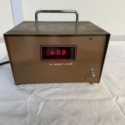 Vintage GTE BEST Line Frequency Monitor - 60Hz Power Tester - Tested & Working