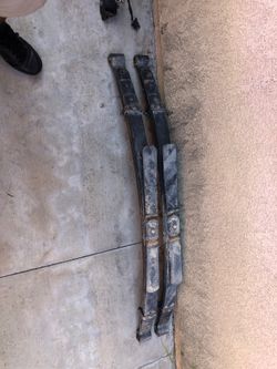 Explorer leaf springs