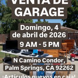 Garage Sale Saturday 4/4 