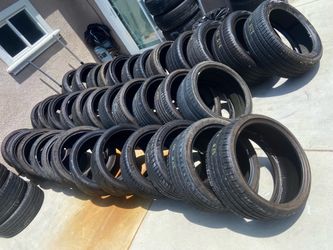 18’ 19’ 20’ 21’ 22’ Inch Used Tires Michelin Pirelli Goodyear More Various Sizes Ready To Mount $60 - $200