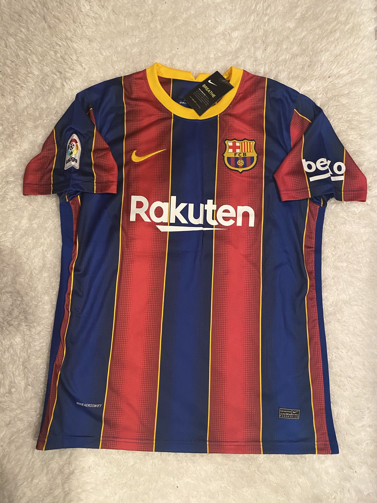 Lionel Messi Barcelona Fc Soccer Jersey M