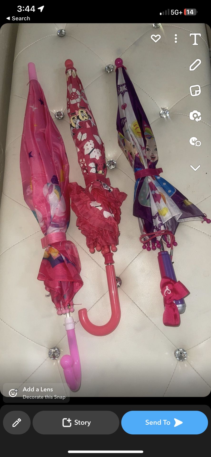 3 Kids Umbrellas 