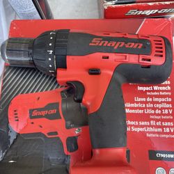 Snap On 18v Hammer Dril Just Tool  